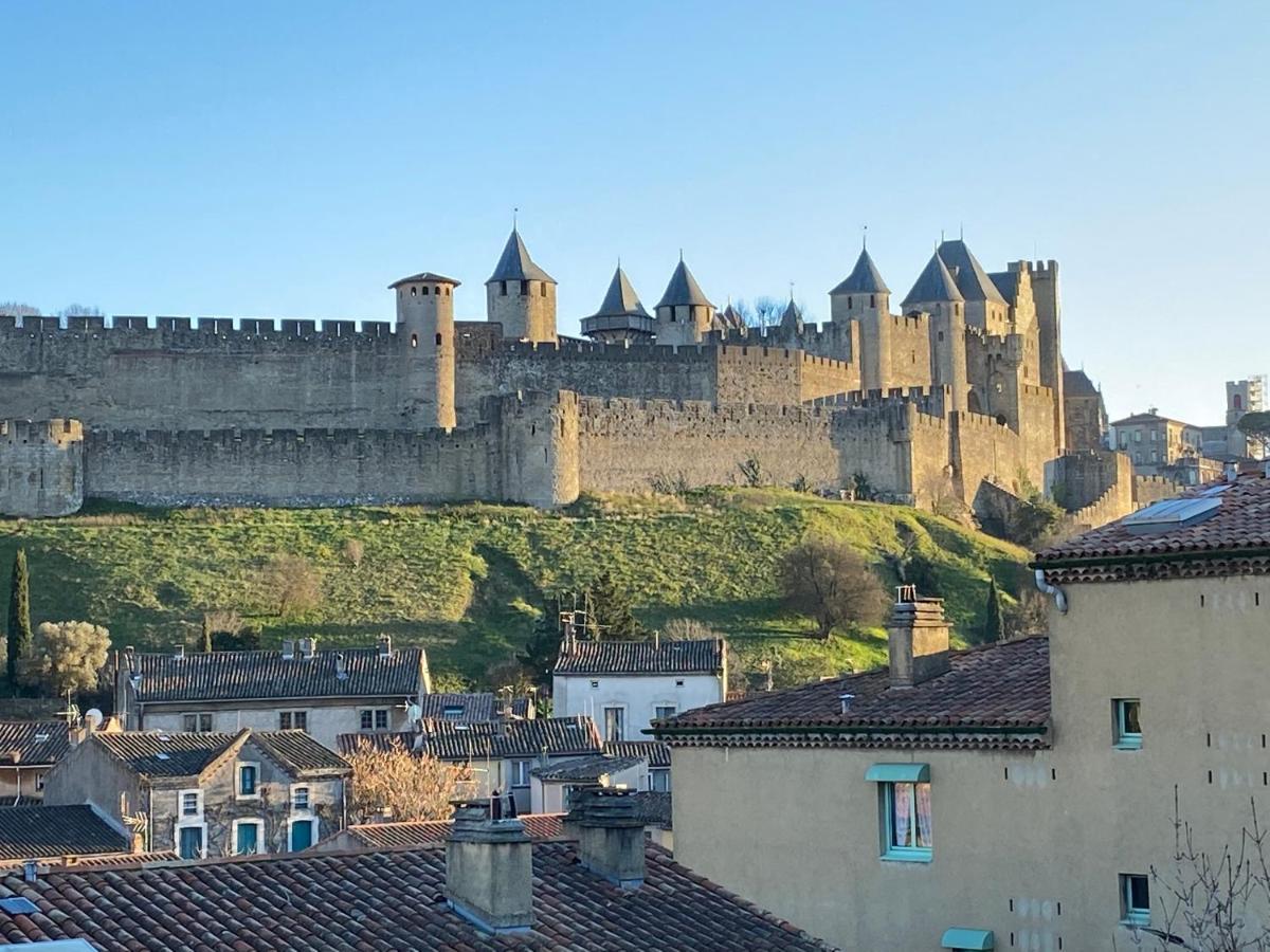 Demeure Saint Louis Historic Manor, City 700M, Parking,A C,Clim,Wifi, Heated Pool, City View Carcassonne Dış mekan fotoğraf