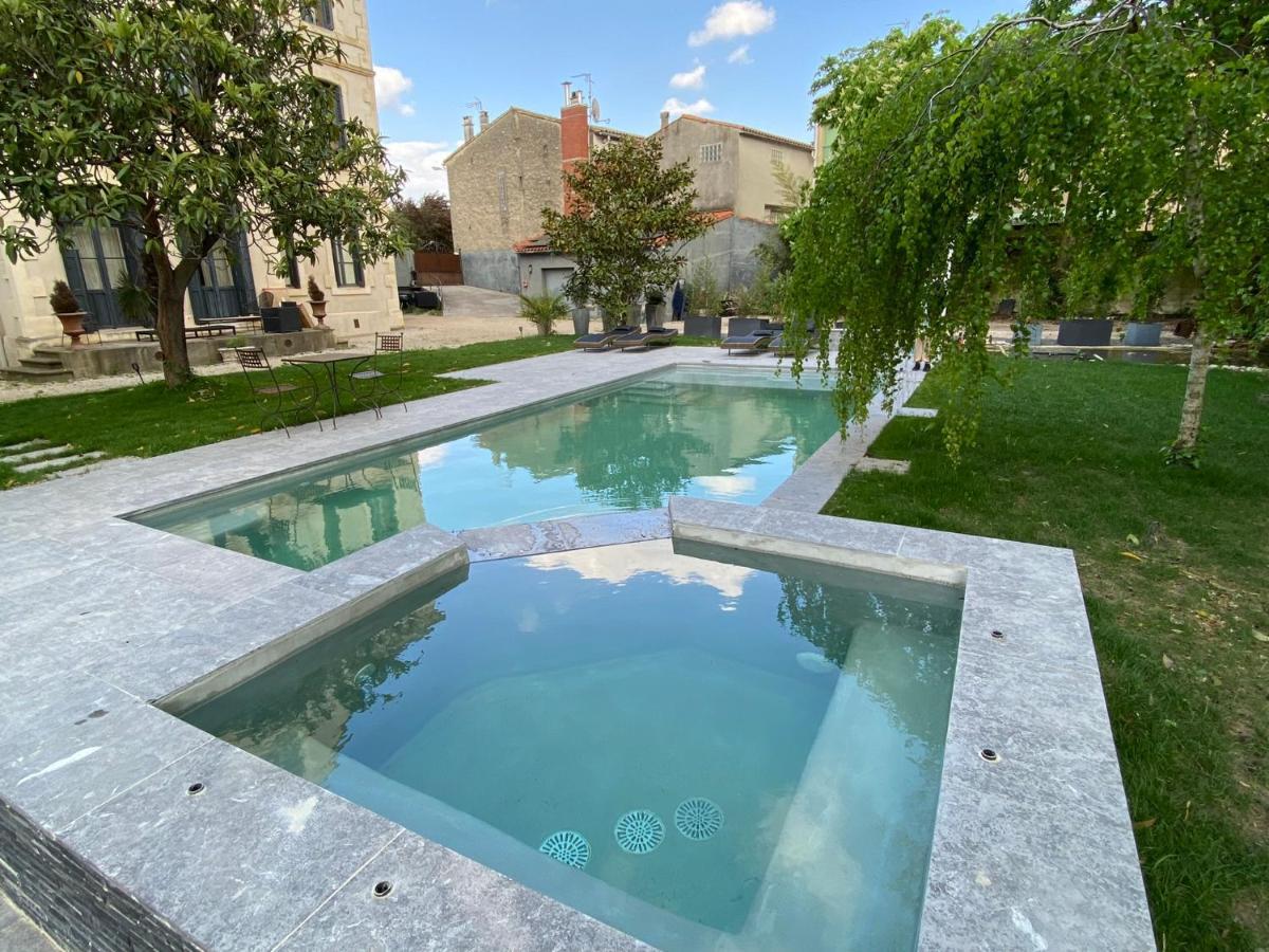 Demeure Saint Louis Historic Manor, City 700M, Parking,A C,Clim,Wifi, Heated Pool, City View Carcassonne Dış mekan fotoğraf