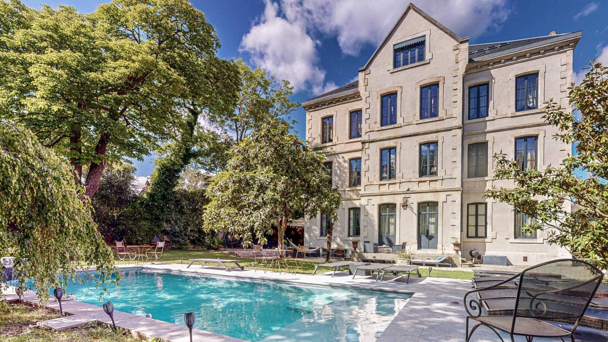 Demeure Saint Louis Historic Manor, City 700M, Parking,A C,Clim,Wifi, Heated Pool, City View Carcassonne Dış mekan fotoğraf