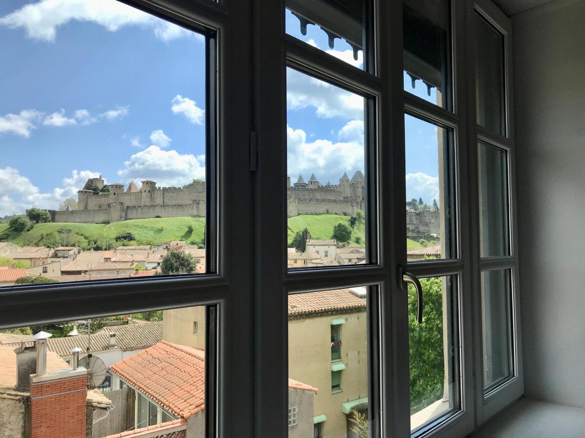 Demeure Saint Louis Historic Manor, City 700M, Parking,A C,Clim,Wifi, Heated Pool, City View Carcassonne Dış mekan fotoğraf